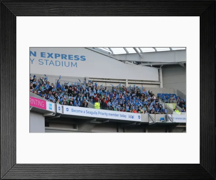 Framed Print : Intense Moment at the Shelf: Brighton & Hove Albion vs. Fulham, Sky Bet Championship, 29 November 2014 Framed Print : Intense Moment at the Shelf: Brighton & Hove Albion vs. Fulham, Sky Bet Championship, 29 November 2014