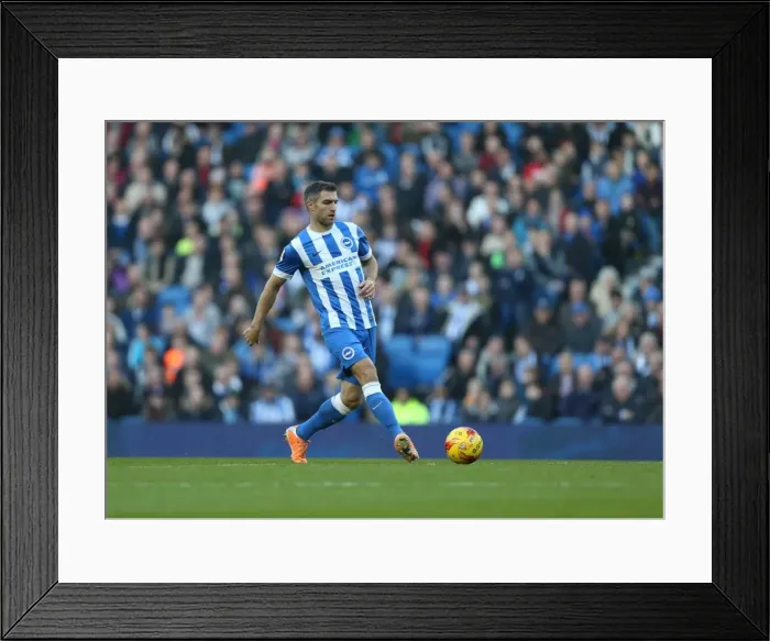 Framed Print : Aaron Hughes in Action: Brighton & Hove Albion vs. Fulham, American Express Community Stadium (29 November 2014) Framed Print : Aaron Hughes in Action: Brighton & Hove Albion vs. Fulham, American Express Community Stadium (29 November 2014)
