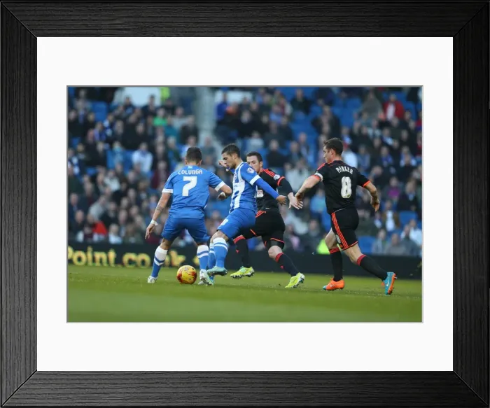 Framed Print : Jake Forster-Caskey in Action: Brighton & Hove Albion vs. Fulham (29NOV14) Framed Print : Jake Forster-Caskey in Action: Brighton & Hove Albion vs. Fulham (29NOV14)