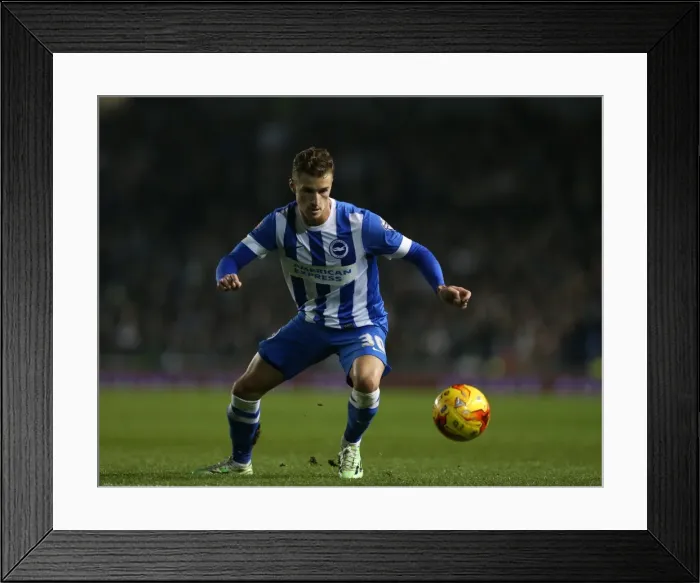 Framed Print : Joe Bennett in Action: Brighton & Hove Albion vs Fulham (29NOV14) Framed Print : Joe Bennett in Action: Brighton & Hove Albion vs Fulham (29NOV14)