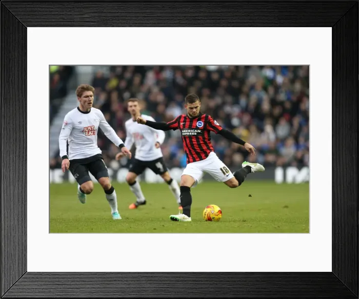 Framed Print : Jake Forster-Caskey in Action: Derby County vs. Brighton & Hove Albion, Sky Bet Championship, iPro Stadium, December 2014 Framed Print : Jake Forster-Caskey in Action: Derby County vs. Brighton & Hove Albion, Sky Bet Championship, iPro Stadium, December 2014