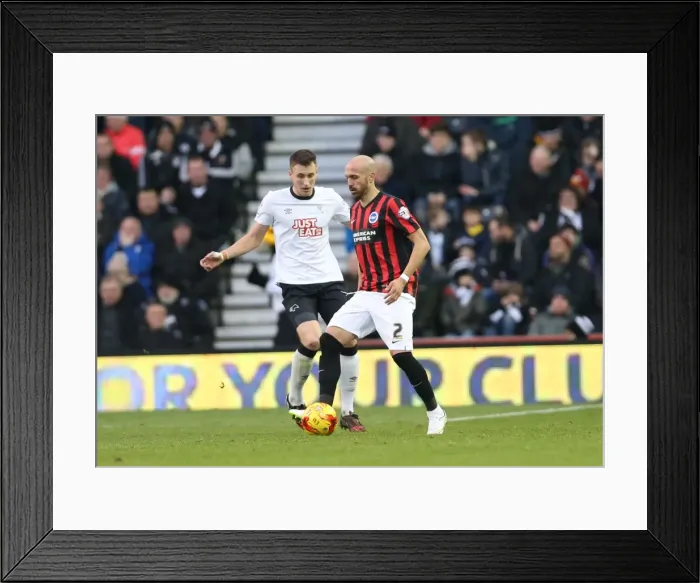Framed Print : Bruno's Unwavering Determination: Derby County vs. Brighton & Hove Albion, Sky Bet Championship, 6th December 2014 Framed Print : Bruno's Unwavering Determination: Derby County vs. Brighton & Hove Albion, Sky Bet Championship, 6th December 2014