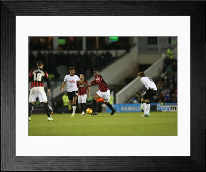 Framed Print : Derby County vs. Brighton & Hove Albion: A Championship Showdown (6th December 2014) Framed Print : Derby County vs. Brighton & Hove Albion: A Championship Showdown (6th December 2014)