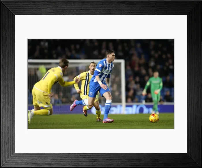 Framed Print : Greg Halford in Action: Brighton & Hove Albion vs. Millwall (12DEC14) Framed Print : Greg Halford in Action: Brighton & Hove Albion vs. Millwall (12DEC14)