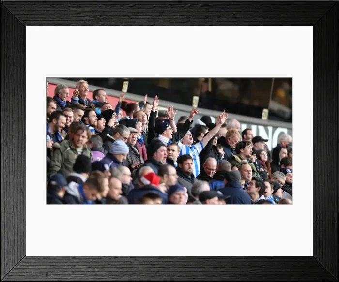 Framed Print : Wolverhampton Wanderers vs. Brighton and Hove Albion: Fans Intense Rivalry in Sky Bet Championship (20DEC14) Framed Print : Wolverhampton Wanderers vs. Brighton and Hove Albion: Fans Intense Rivalry in Sky Bet Championship (20DEC14)