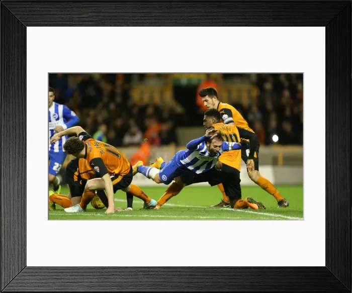 Framed Print : Inigo Calderon in Action: Wolverhampton Wanderers vs. Brighton and Hove Albion (December 2014) Framed Print : Inigo Calderon in Action: Wolverhampton Wanderers vs. Brighton and Hove Albion (December 2014)