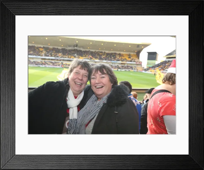 Framed Print : Sea of Seagulls: Brighton and Hove Albion Fans Amidst Championship Clash at Molineux (20DEC14) Framed Print : Sea of Seagulls: Brighton and Hove Albion Fans Amidst Championship Clash at Molineux (20DEC14)