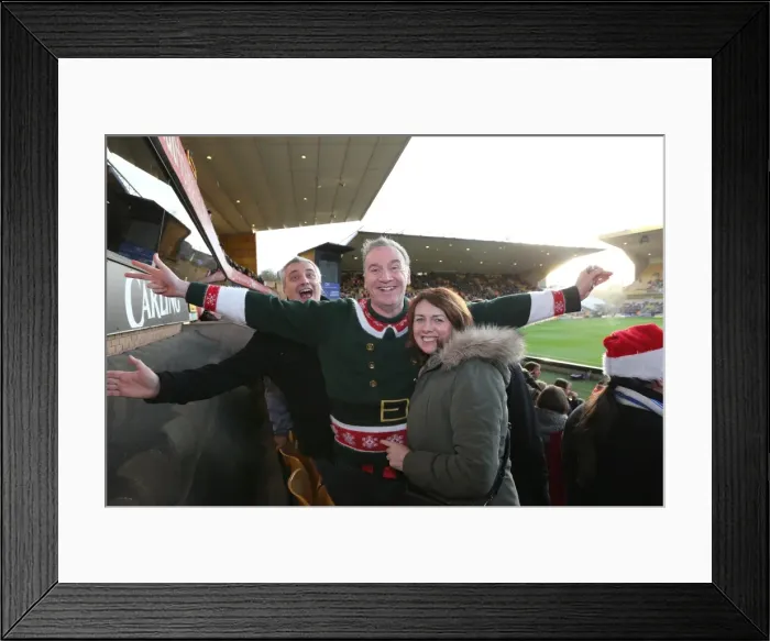 Framed Print : Brighton and Hove Albion Fans at Molineux: A Sea of Seagulls Amidst Wolverhampton Wanderers Championship Clash (20DEC14) Framed Print : Brighton and Hove Albion Fans at Molineux: A Sea of Seagulls Amidst Wolverhampton Wanderers Championship Clash (20DEC14)