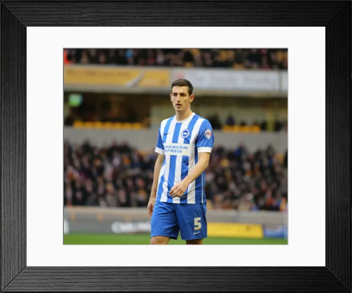 Framed Print : Lewis Dunk in Action: Wolverhampton Wanderers vs. Brighton and Hove Albion (December 2014) Framed Print : Lewis Dunk in Action: Wolverhampton Wanderers vs. Brighton and Hove Albion (December 2014)