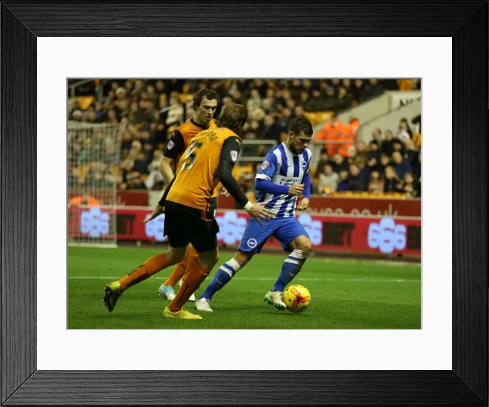 Framed Print : Jake Forster-Caskey in Action: Brighton and Hove Albion vs. Wolverhampton Wanderers (December 2014) Framed Print : Jake Forster-Caskey in Action: Brighton and Hove Albion vs. Wolverhampton Wanderers (December 2014)