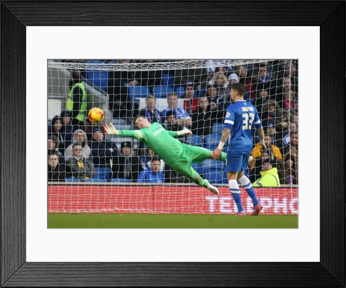 Framed Print : David Stockdale's Spectacular Saves: Brighton and Hove Albion vs. Reading (26DEC14) Framed Print : David Stockdale's Spectacular Saves: Brighton and Hove Albion vs. Reading (26DEC14)
