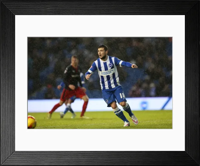 Framed Print : Jake Forster-Caskey in Action: Brighton & Hove Albion vs. Reading, American Express Community Stadium (December 2014) Framed Print : Jake Forster-Caskey in Action: Brighton & Hove Albion vs. Reading, American Express Community Stadium (December 2014)
