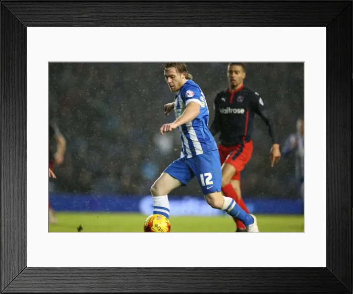 Framed Print : Craig Mackail-Smith in Action: Brighton & Hove Albion vs. Reading, American Express Community Stadium (December 2014) Framed Print : Craig Mackail-Smith in Action: Brighton & Hove Albion vs. Reading, American Express Community Stadium (December 2014)