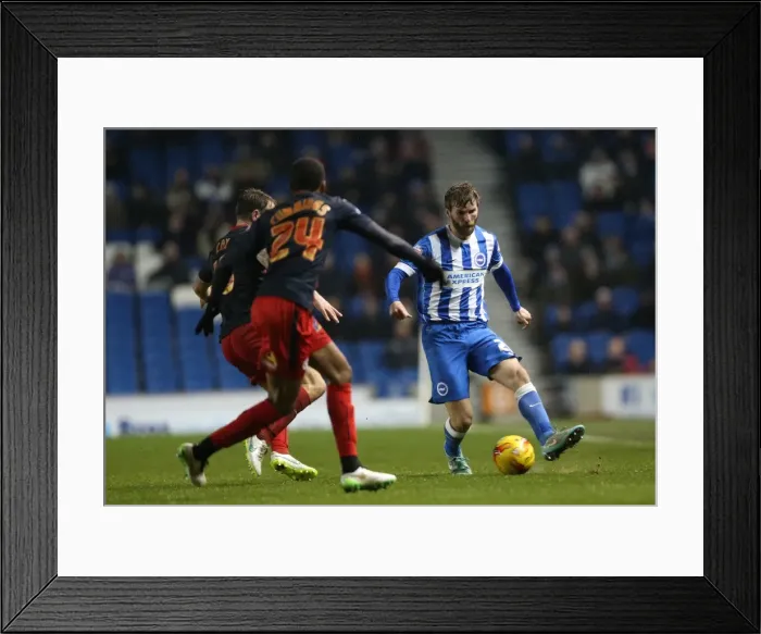 Framed Print : Paddy McCourt in Action: Brighton & Hove Albion vs. Reading, American Express Community Stadium (December 2014) Framed Print : Paddy McCourt in Action: Brighton & Hove Albion vs. Reading, American Express Community Stadium (December 2014)