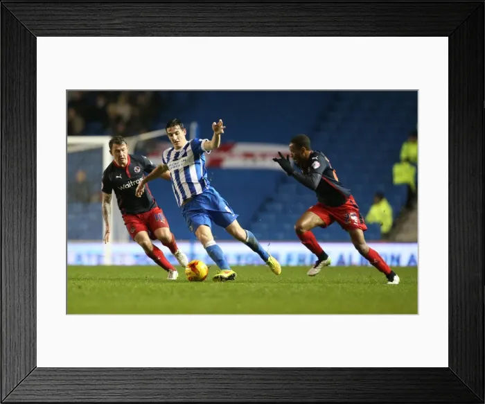 Framed Print : Lewis Dunk in Action: Brighton & Hove Albion vs. Reading (26DEC14) Framed Print : Lewis Dunk in Action: Brighton & Hove Albion vs. Reading (26DEC14)
