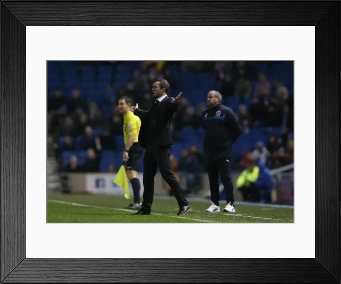 Framed Print : Nathan Jones in Action: Brighton and Hove Albion vs. Reading, American Express Community Stadium (26DEC14) Framed Print : Nathan Jones in Action: Brighton and Hove Albion vs. Reading, American Express Community Stadium (26DEC14)
