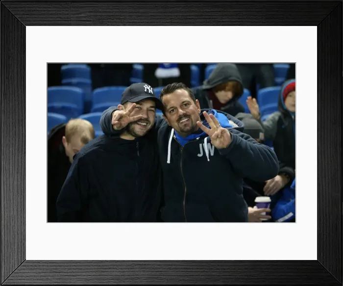 Framed Print : Sea of Albion Supporters: Brighton and Hove vs. Reading (26DEC14) Framed Print : Sea of Albion Supporters: Brighton and Hove vs. Reading (26DEC14)