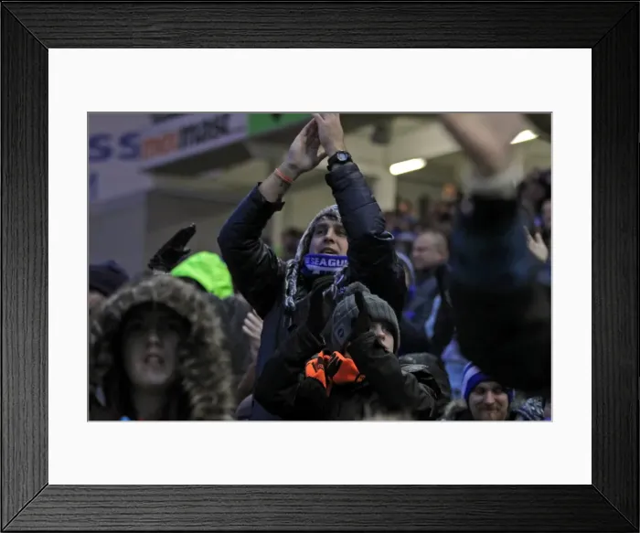 Framed Print : Brighton & Hove Albion vs. Reading (December 26, 2014) - Season 2014-15 Home Games Framed Print : Brighton & Hove Albion vs. Reading (December 26, 2014) - Season 2014-15 Home Games