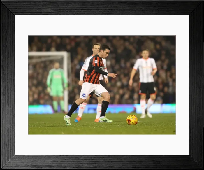 Framed Print : Colunga's Intense Moment: Fulham vs. Brighton & Hove Albion (29DEC14) Framed Print : Colunga's Intense Moment: Fulham vs. Brighton & Hove Albion (29DEC14)