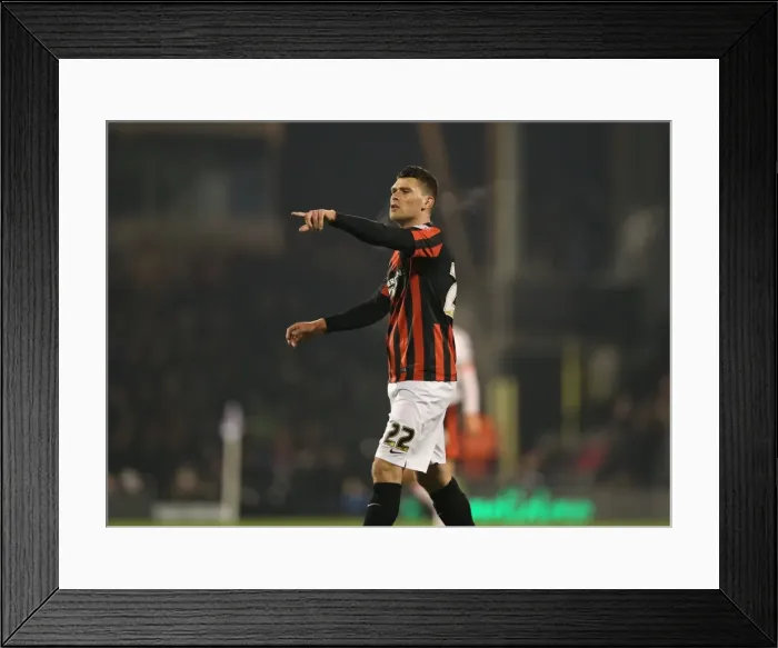 Framed Print : Decisive Moment: Holla Tackles in Fulham vs. Brighton & Hove Albion (29DEC14) Framed Print : Decisive Moment: Holla Tackles in Fulham vs. Brighton & Hove Albion (29DEC14)