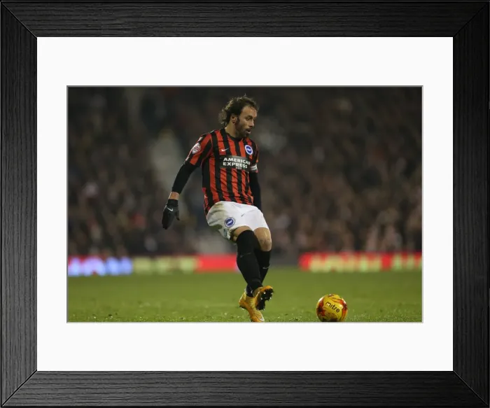 Framed Print : Inigo Calderon: Battle at Craven Cottage - Fulham vs. Brighton & Hove Albion, 2014 Framed Print : Inigo Calderon: Battle at Craven Cottage - Fulham vs. Brighton & Hove Albion, 2014