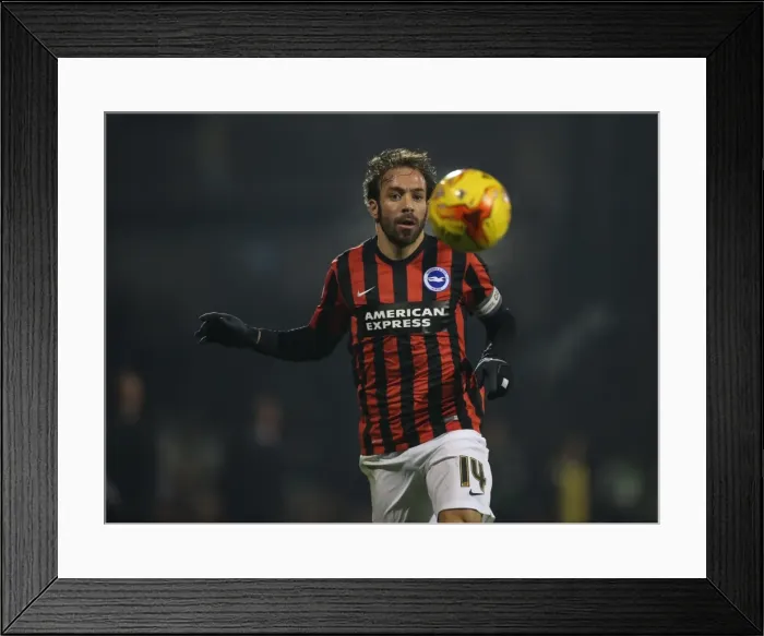 Framed Print : Inigo Calderon in Action: Fulham vs. Brighton & Hove Albion, Craven Cottage, 2014 Framed Print : Inigo Calderon in Action: Fulham vs. Brighton & Hove Albion, Craven Cottage, 2014