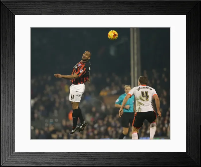 Framed Print : Chris O'Grady Faces Off in Intense Fulham vs. Brighton and Hove Albion Championship Clash (29DEC14) Framed Print : Chris O'Grady Faces Off in Intense Fulham vs. Brighton and Hove Albion Championship Clash (29DEC14)