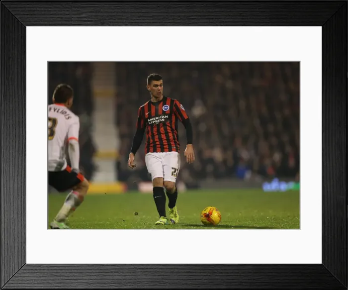 Framed Print : Decisive Tackle: Holla Stops Fulham's Attack in Brighton vs. Fulham (29DEC14) Framed Print : Decisive Tackle: Holla Stops Fulham's Attack in Brighton vs. Fulham (29DEC14)