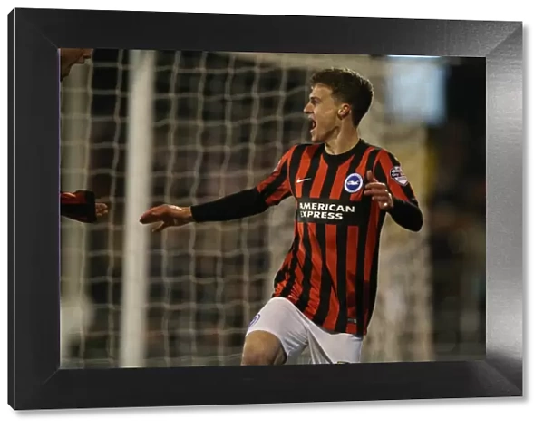 Solly March Scores and Celebrates: Brighton's Upset Win at Fulham (December 2014)