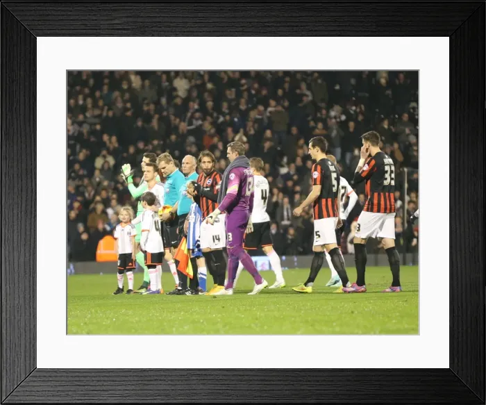Framed Print : Brighton and Hove Albion Fans in Full Swing: A Passionate Atmosphere at Fulham's Craven Cottage (29DEC14) Framed Print : Brighton and Hove Albion Fans in Full Swing: A Passionate Atmosphere at Fulham's Craven Cottage (29DEC14)