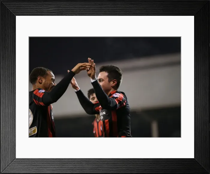 Framed Print : Colunga's Strike: Fulham vs. Brighton & Hove Albion (29DEC14) Framed Print : Colunga's Strike: Fulham vs. Brighton & Hove Albion (29DEC14)