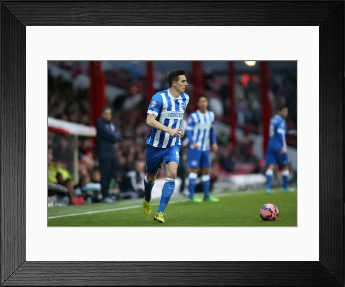 Framed Print : Brighton's Lewis Dunk in FA Cup Action: Brentford vs Brighton and Hove Albion (03JAN15) Framed Print : Brighton's Lewis Dunk in FA Cup Action: Brentford vs Brighton and Hove Albion (03JAN15)