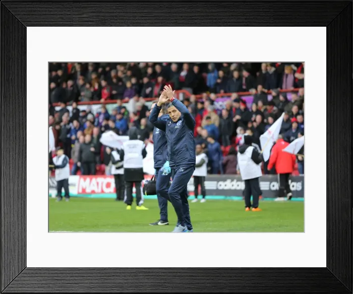 Framed Print : Chris Hughton Leads Brighton & Hove Albion in FA Cup Clash against Brentford (3 January 2015) Framed Print : Chris Hughton Leads Brighton & Hove Albion in FA Cup Clash against Brentford (3 January 2015)