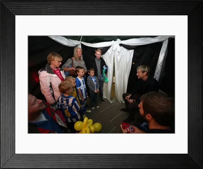 Framed Print : Young Seagulls Christmas Party 2014 at American Express Community Stadium Framed Print : Young Seagulls Christmas Party 2014 at American Express Community Stadium
