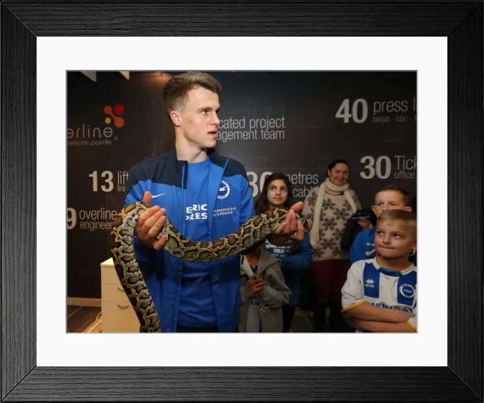 Framed Print : Young Seagulls Christmas Party 2014 at American Express Community Stadium Framed Print : Young Seagulls Christmas Party 2014 at American Express Community Stadium