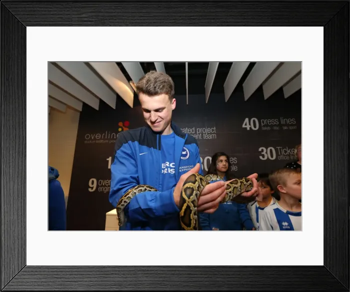 Framed Print : Young Seagulls Christmas Party 2014 at American Express Community Stadium Framed Print : Young Seagulls Christmas Party 2014 at American Express Community Stadium