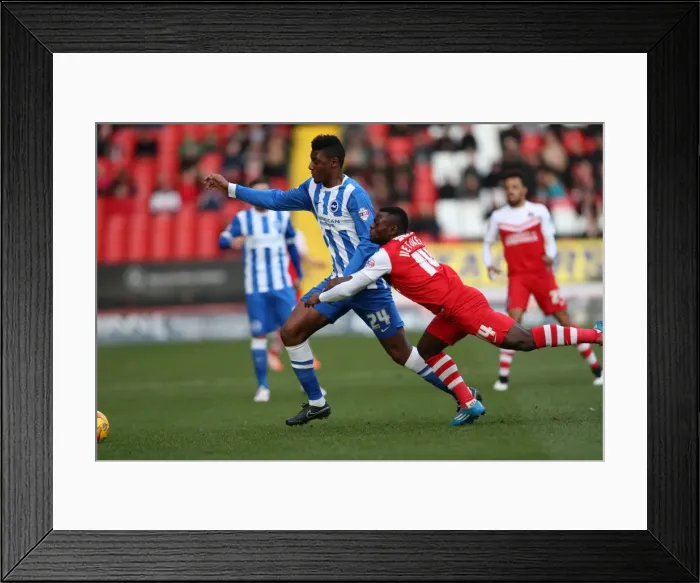 Framed Print : Rohan Ince in Action: Charlton Athletic vs Brighton & Hove Albion (10 January 2015) Framed Print : Rohan Ince in Action: Charlton Athletic vs Brighton & Hove Albion (10 January 2015)