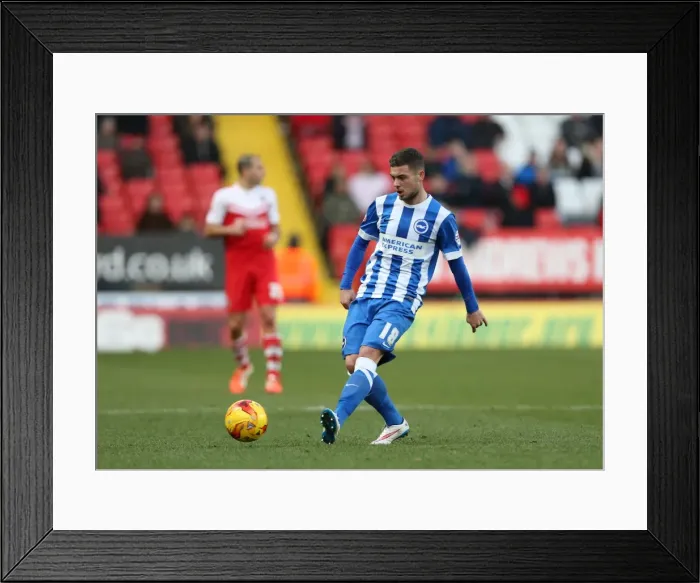 Framed Print : Forster-Caskey in Action: Charlton Athletic vs. Brighton and Hove Albion (10 January 2015) Framed Print : Forster-Caskey in Action: Charlton Athletic vs. Brighton and Hove Albion (10 January 2015)