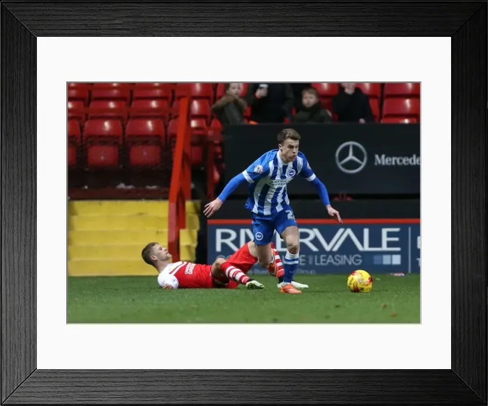Framed Print : Solly March in Action: Charlton Athletic vs. Brighton and Hove Albion, 2015 Framed Print : Solly March in Action: Charlton Athletic vs. Brighton and Hove Albion, 2015