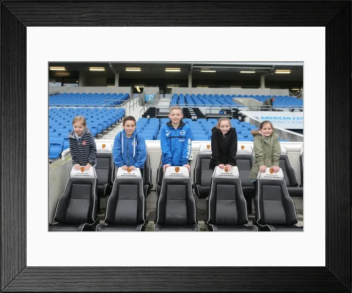 Framed Print : Paul Barber's Pre-Match Presentation at Brighton & Hove Albion vs. Brentford (17Jan15) Framed Print : Paul Barber's Pre-Match Presentation at Brighton & Hove Albion vs. Brentford (17Jan15)