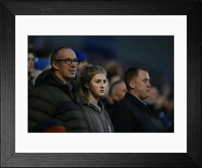 Framed Print : Passionate Fan Clash: Brighton and Hove Albion vs. Brentford (17 January 2015) Framed Print : Passionate Fan Clash: Brighton and Hove Albion vs. Brentford (17 January 2015)