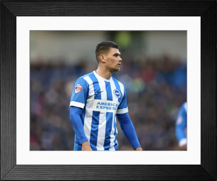 Framed Print : Danny Holla in Action: Brighton & Hove Albion vs. Brentford, Sky Bet Championship, American Express Community Stadium (17 January 2015) Framed Print : Danny Holla in Action: Brighton & Hove Albion vs. Brentford, Sky Bet Championship, American Express Community Stadium (17 January 2015)