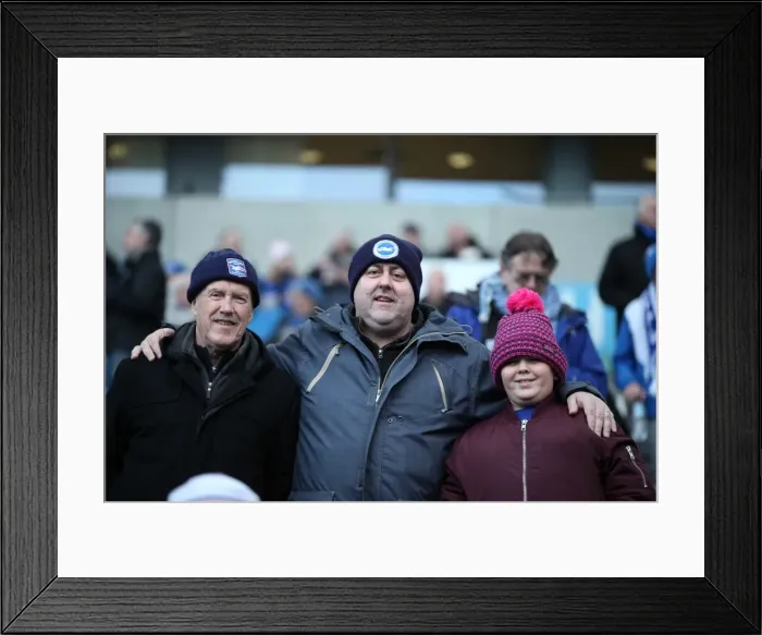 Framed Print : Passionate Showdown: Brighton & Hove Albion vs. Brentford (17Jan15) Framed Print : Passionate Showdown: Brighton & Hove Albion vs. Brentford (17Jan15)