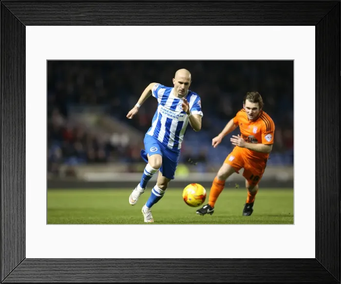 Framed Print : Bruno Saltor of Brighton and Hove Albion in Action Against Ipswich Town, Sky Bet Championship 2015 Framed Print : Bruno Saltor of Brighton and Hove Albion in Action Against Ipswich Town, Sky Bet Championship 2015