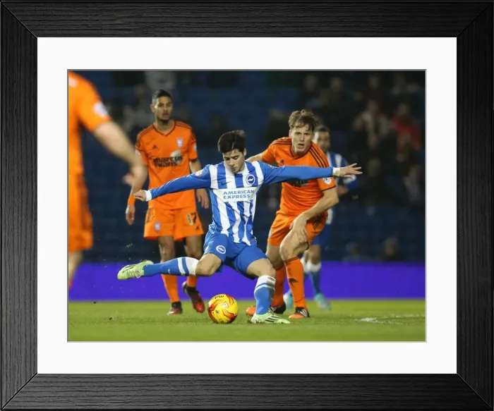 Framed Print : Joao Teixeira in Action: Brighton & Hove Albion vs Ipswich Town, Sky Bet Championship 2015 Framed Print : Joao Teixeira in Action: Brighton & Hove Albion vs Ipswich Town, Sky Bet Championship 2015