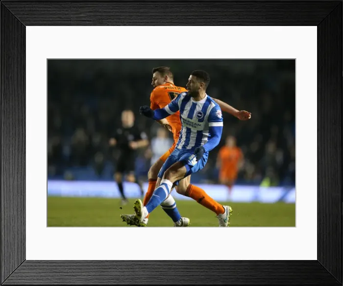 Framed Print : Leon Best in Action: Brighton & Hove Albion vs. Ipswich Town (January 2015) Framed Print : Leon Best in Action: Brighton & Hove Albion vs. Ipswich Town (January 2015)