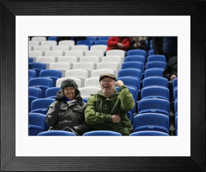 Framed Print : Passionate Showdown: Brighton & Hove Albion vs Ipswich Town at American Express Community Stadium (January 2015) Framed Print : Passionate Showdown: Brighton & Hove Albion vs Ipswich Town at American Express Community Stadium (January 2015)