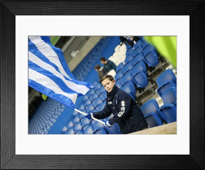 Framed Print : Passionate Showdown: Brighton and Hove Albion vs Ipswich Town at American Express Community Stadium (January 2015) Framed Print : Passionate Showdown: Brighton and Hove Albion vs Ipswich Town at American Express Community Stadium (January 2015)