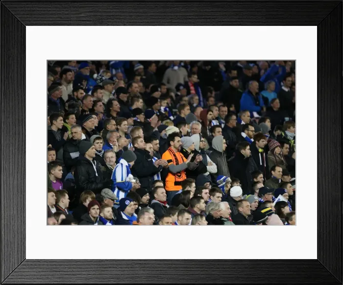 Framed Print : FA Cup Showdown: Brighton & Hove Albion vs. Arsenal at the American Express Community Stadium (25Jan15) Framed Print : FA Cup Showdown: Brighton & Hove Albion vs. Arsenal at the American Express Community Stadium (25Jan15)