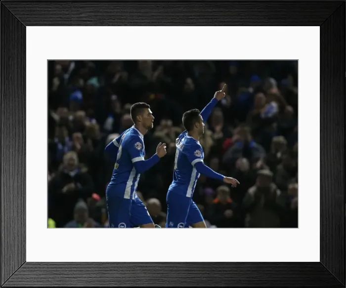 Framed Print : Sam Baldock's Stunning FA Cup Goal: Brighton & Hove Albion Stuns Arsenal (January 2015) Framed Print : Sam Baldock's Stunning FA Cup Goal: Brighton & Hove Albion Stuns Arsenal (January 2015)